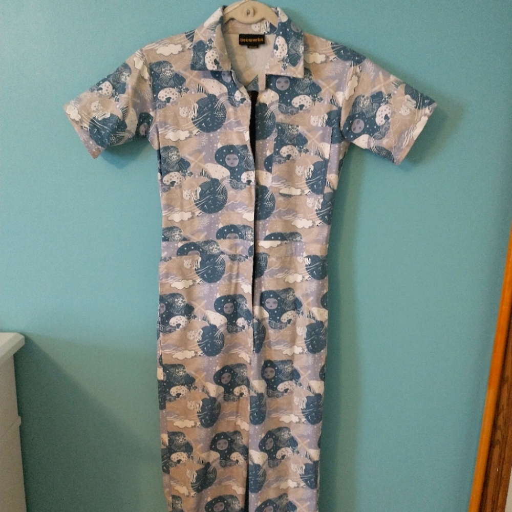 NWT Nooworks coveralls rare Artic Fox  XXS